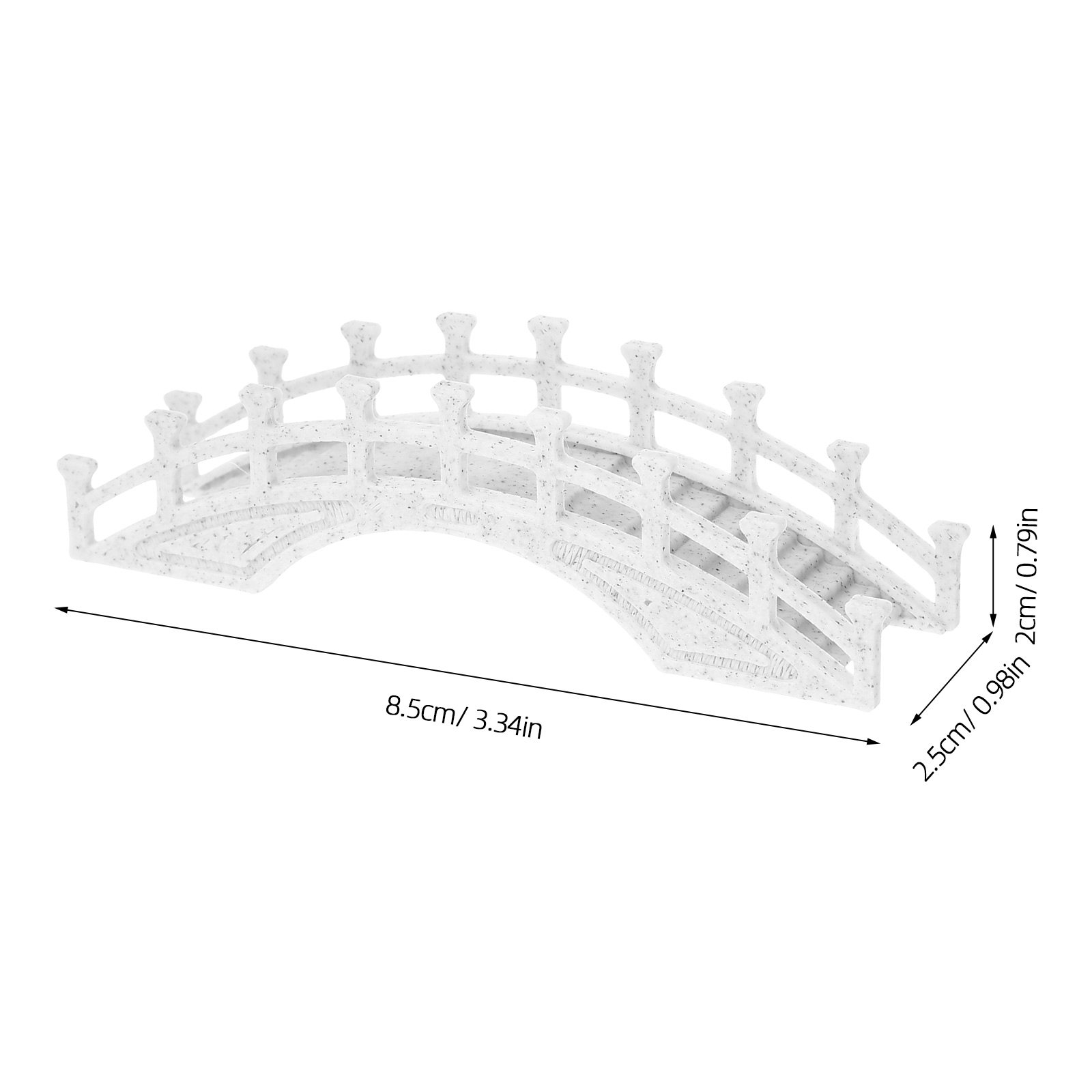 Miniature Arch Bridge Ornament - Aquarium ulasan dan harga