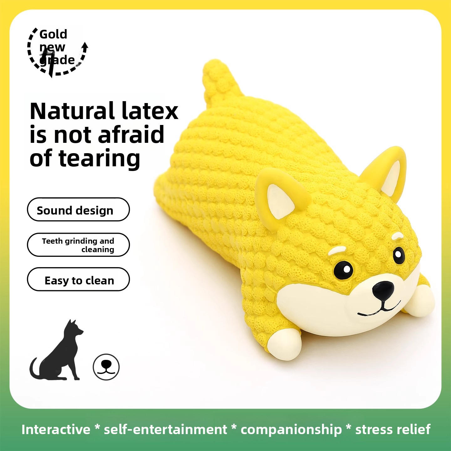 Squeaky Latex Bear Dog Chew To - Interactive Squeaky Plush Dog Toy ulasan dan harga