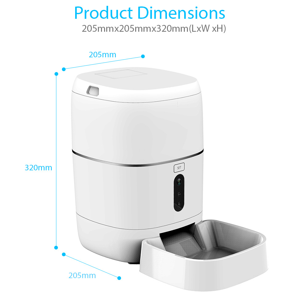 RSH 1080P Camera Tuya Smart Wi - Pet Feeders ulasan dan harga