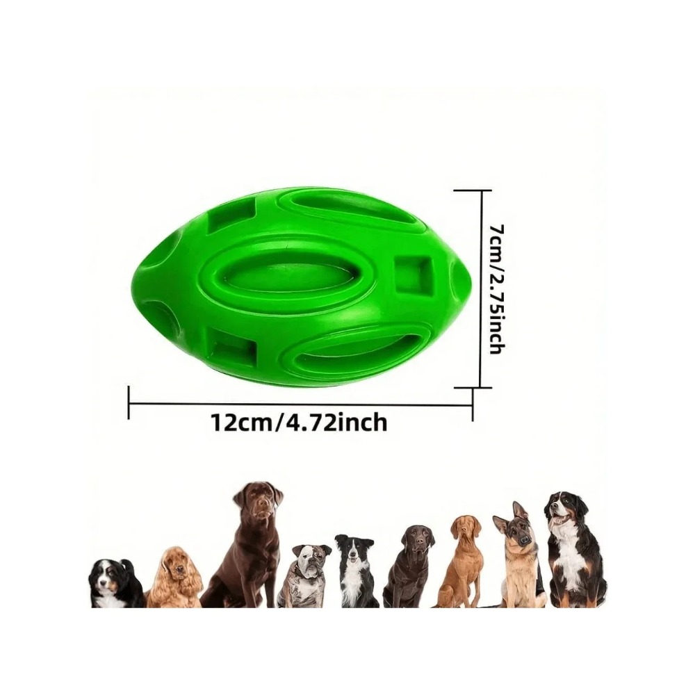 1pcs Indestructible Squeaky Ru - Indestructible Dog Chew Toy ulasan dan harga
